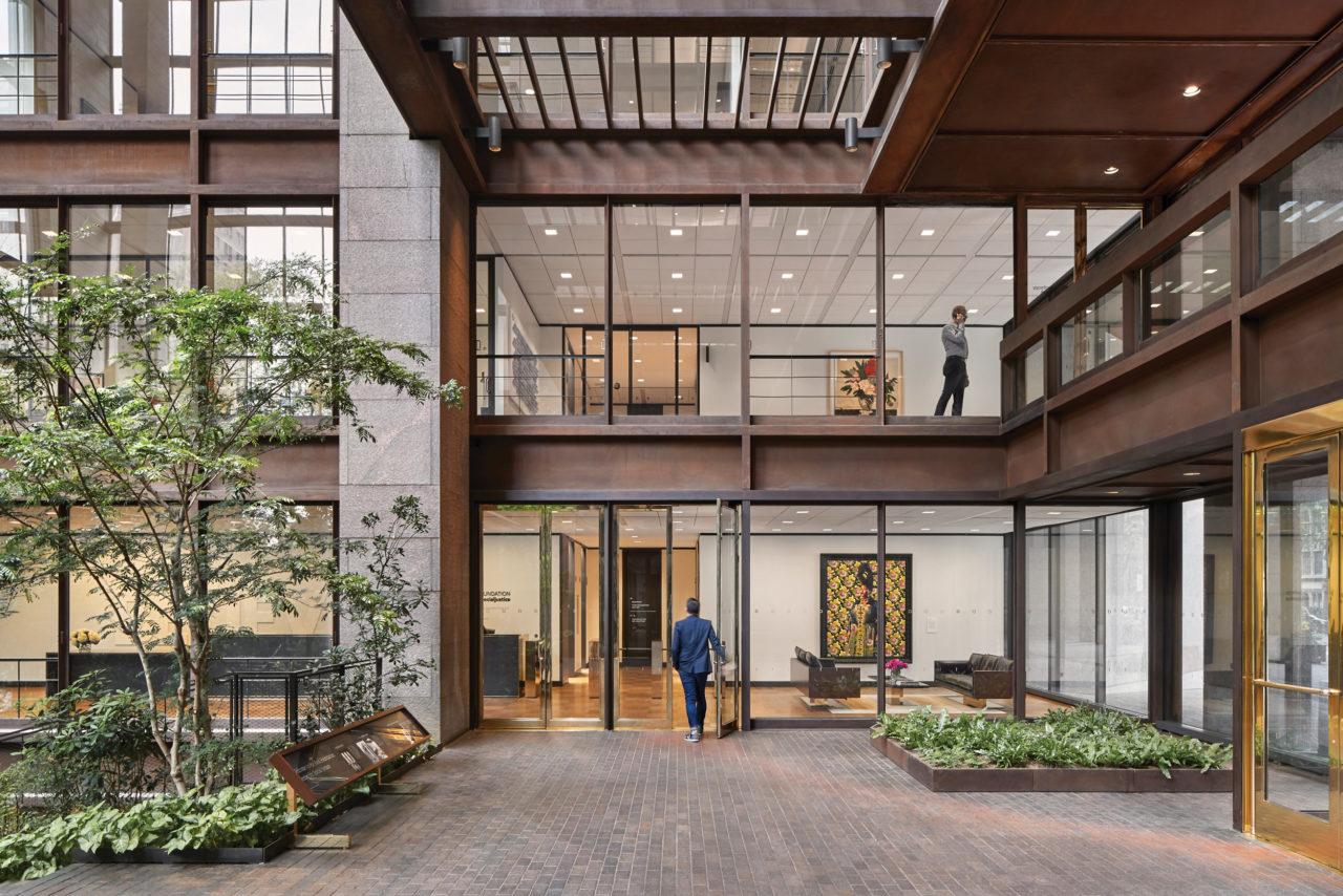 The Ford Foundation building view